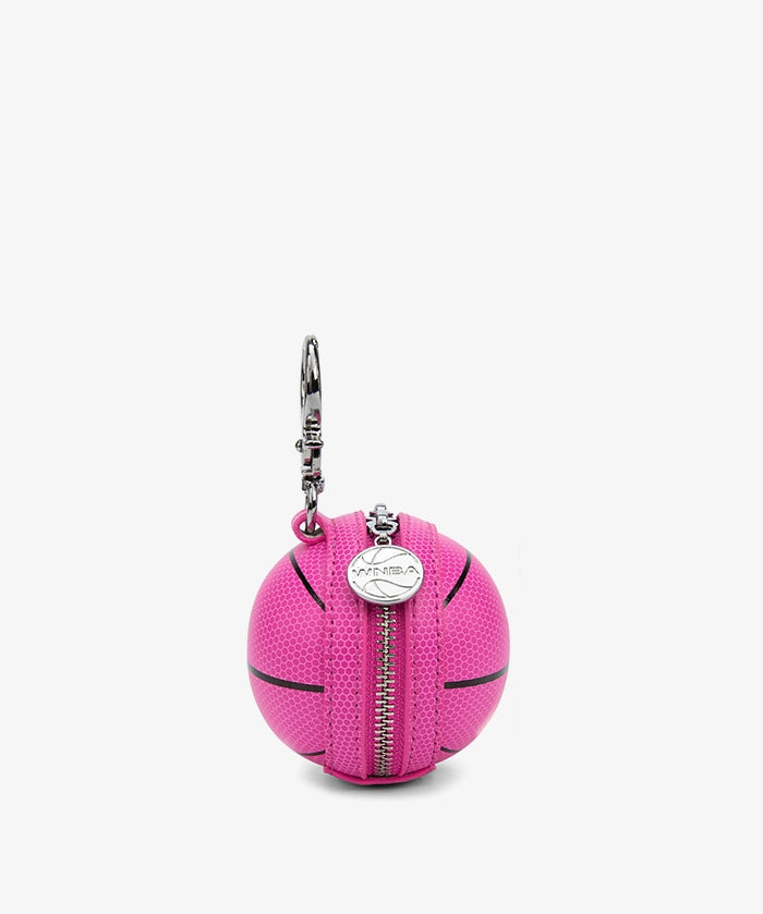 WNBA Portland Fire Mini Basketball Keychain Pouch
