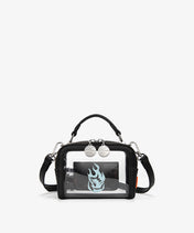 WNBA Portland Fire Mini Clear Crossbody Bag