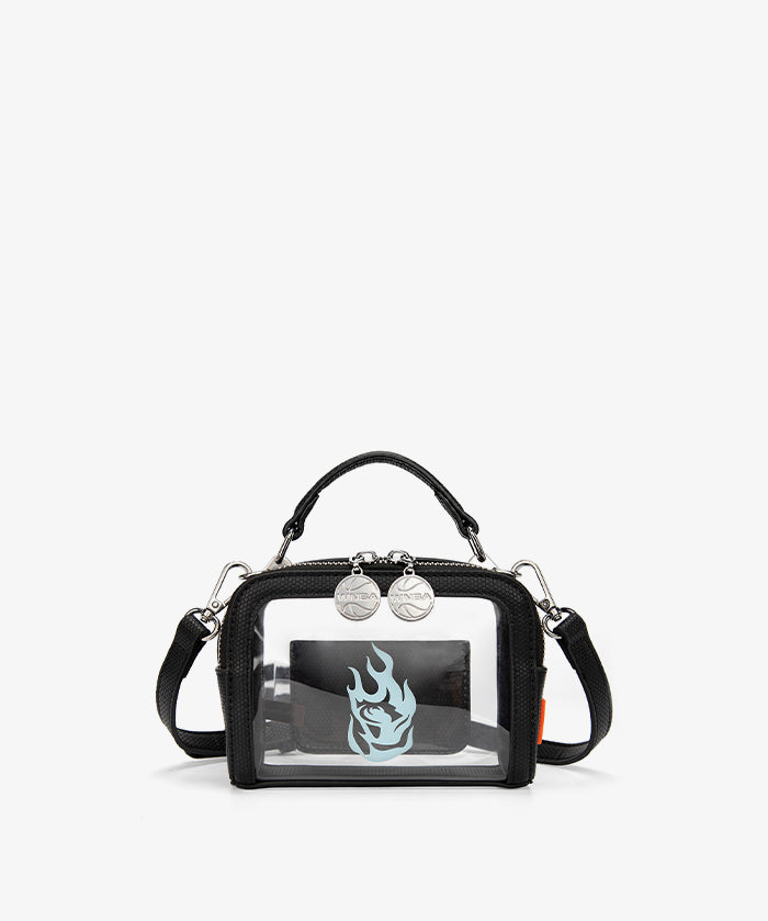 WNBA Portland Fire Mini Clear Crossbody Bag