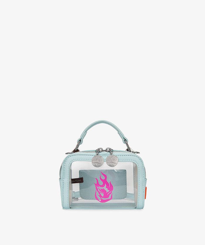 WNBA Portland Fire Mini Clear Crossbody Bag