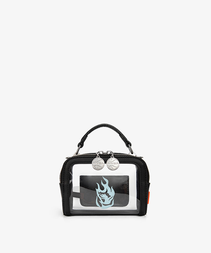 WNBA Portland Fire Mini Clear Crossbody Bag