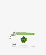 WNBA Seattle Storm Clear Wristlet Set