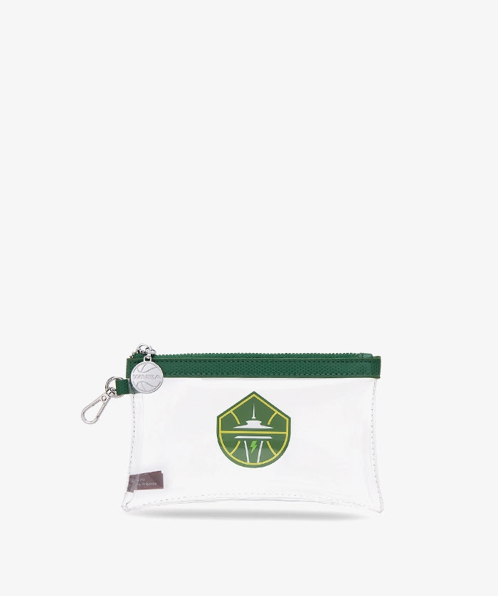WNBA Seattle Storm Clear Wristlet Set