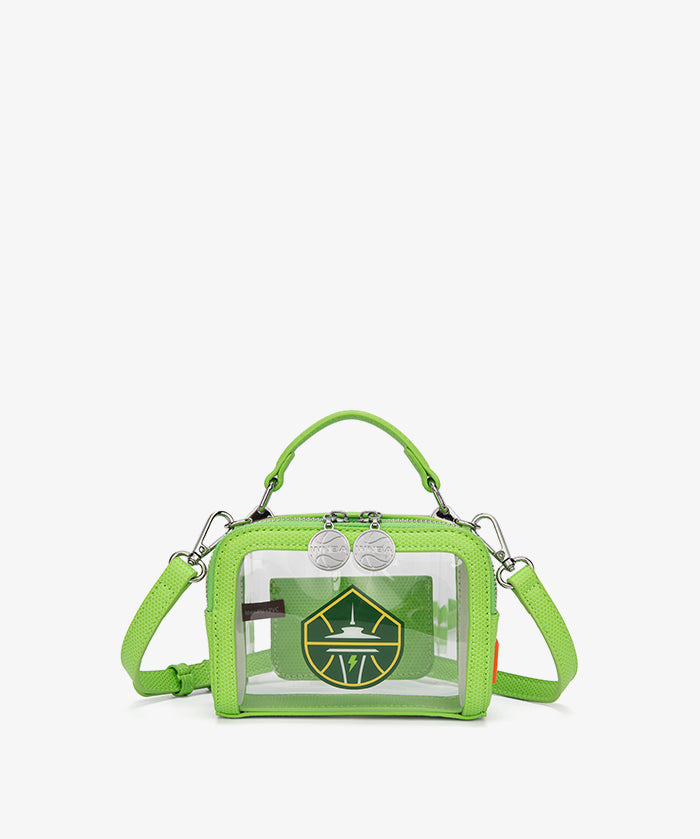 WNBA Seattle Storm Mini Clear Crossbody Bag