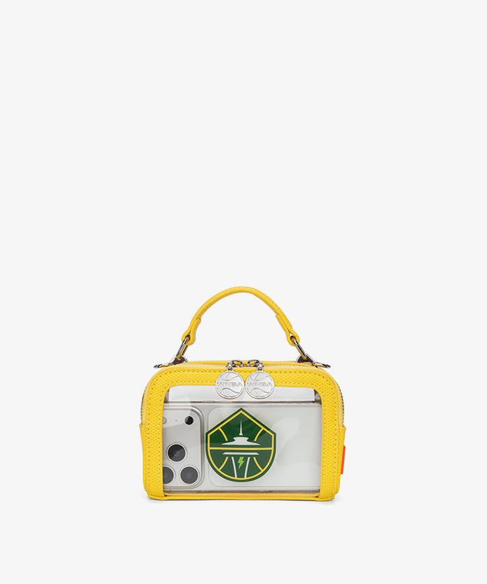WNBA Seattle Storm Mini Clear Crossbody Bag