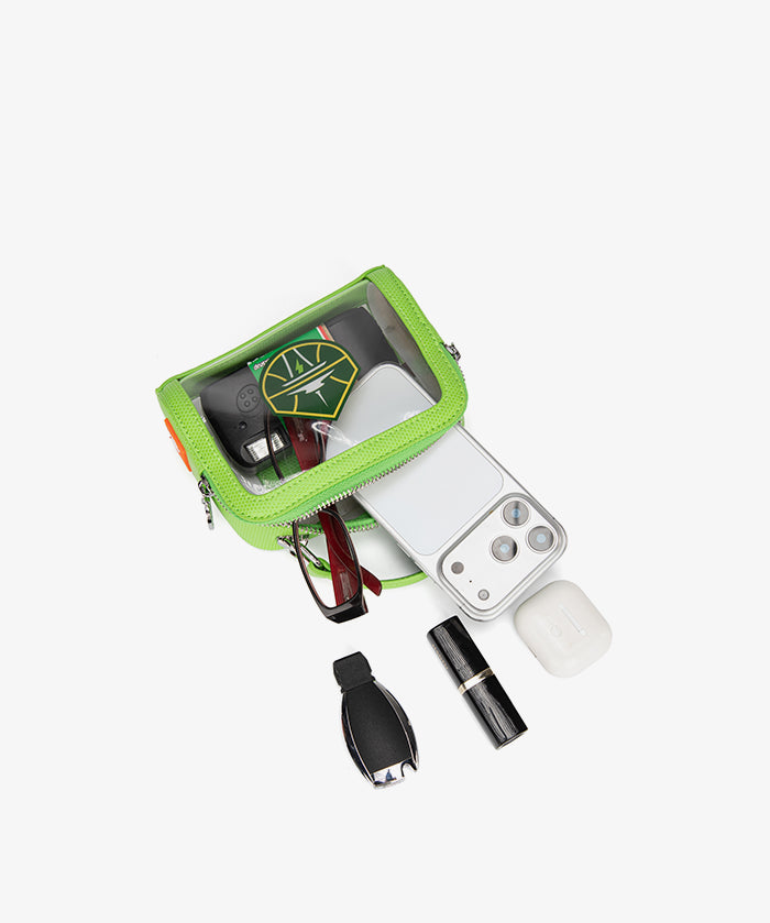 WNBA Seattle Storm Mini Clear Crossbody Bag
