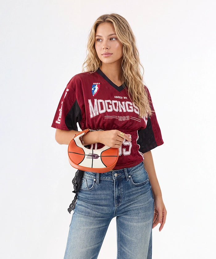 WNBA Toronto Tempo Basketball Crossbody Bag