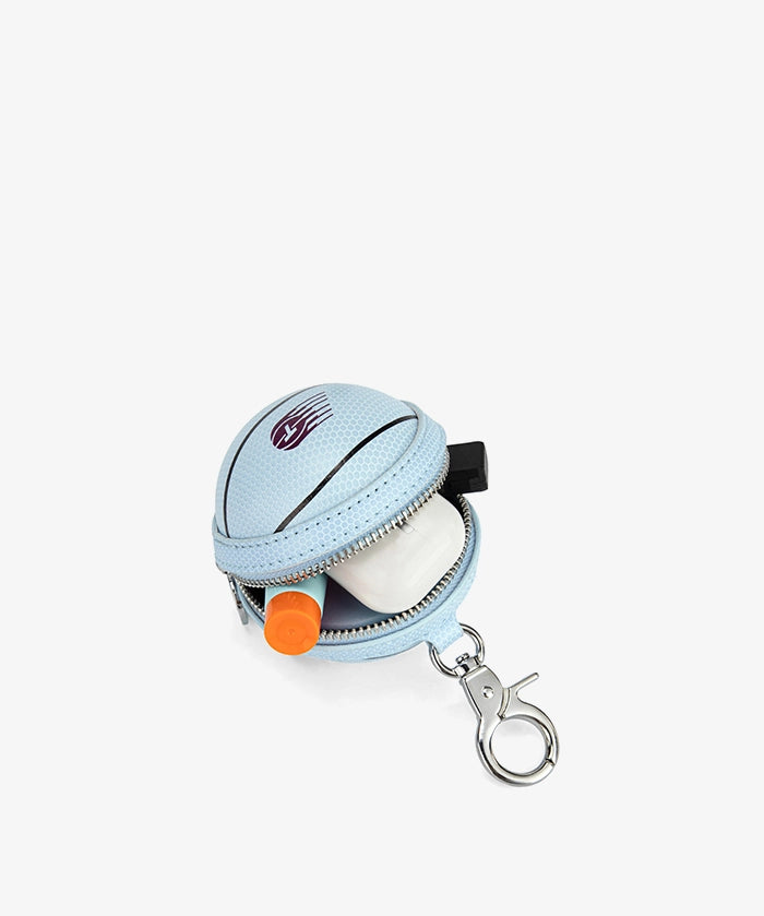 WNBA Toronto Tempo Mini Basketball Keychain Pouch