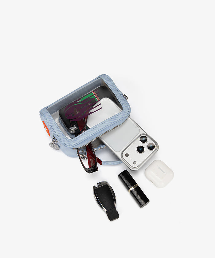 WNBA Toronto Tempo Mini Clear Crossbody Bag
