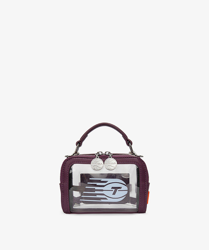 WNBA Toronto Tempo Mini Clear Crossbody Bag