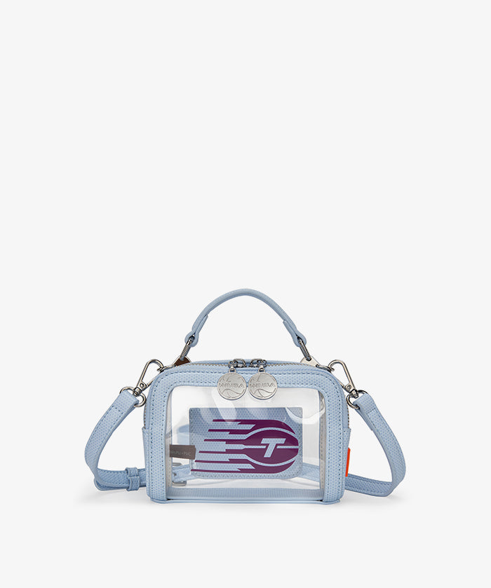 WNBA Toronto Tempo Mini Clear Crossbody Bag