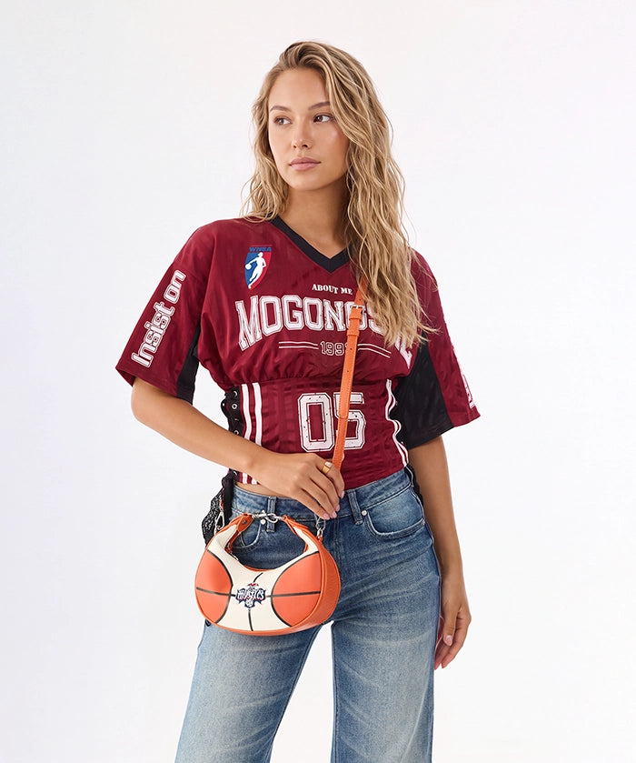 WNBA Washington Mystics Basketball Crossbody Bag