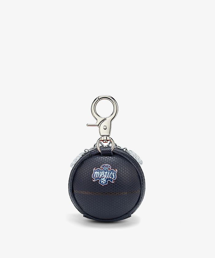 WNBA Washington Mystics Mini Basketball Keychain Pouch