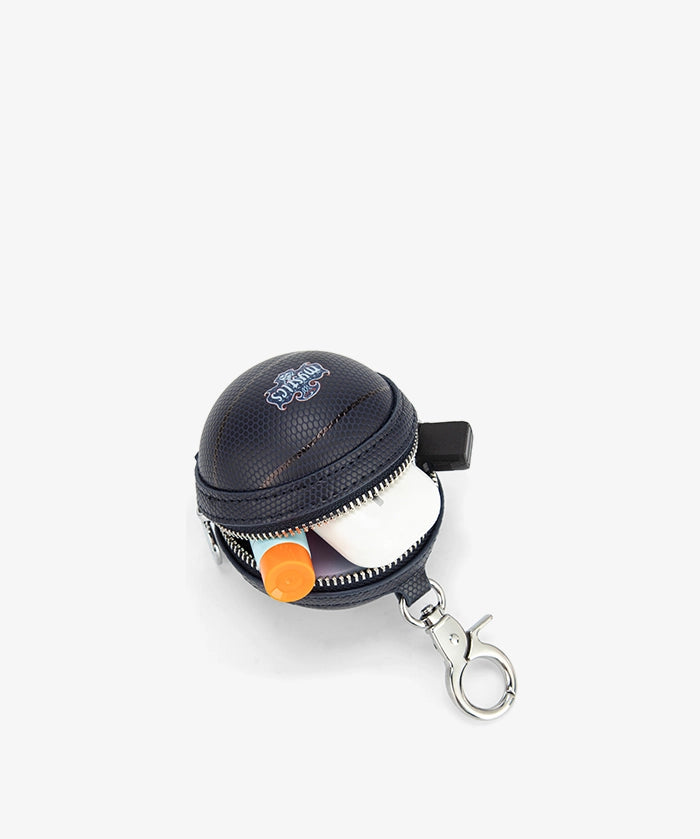 WNBA Washington Mystics Mini Basketball Keychain Pouch