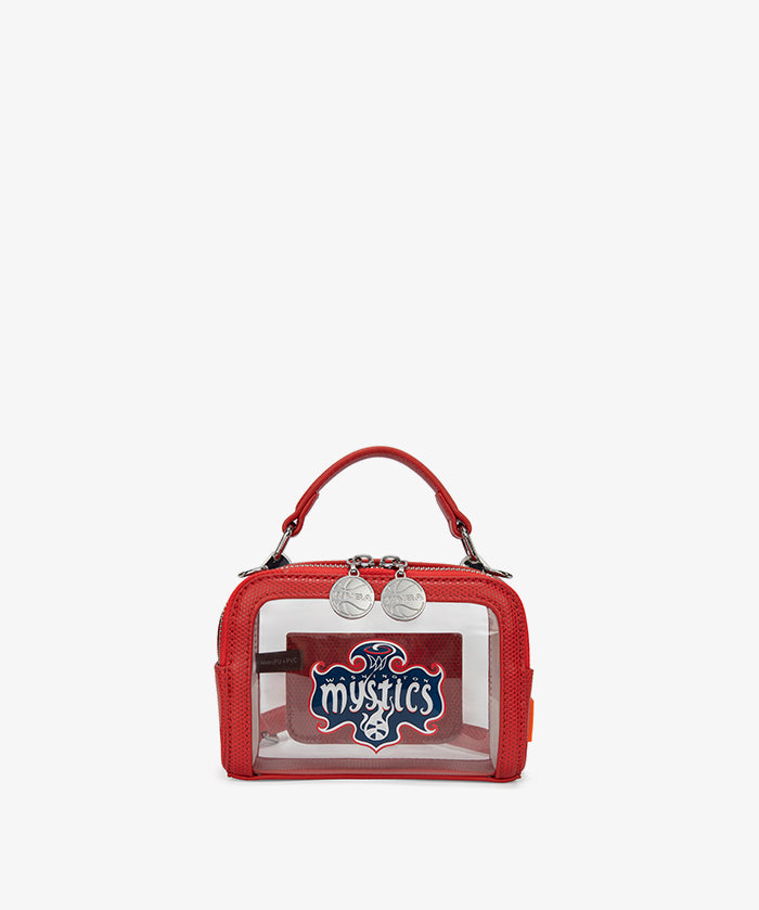 WNBA Washington Mystics Mini Clear Crossbody Bag