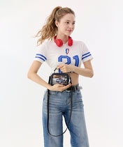 WNBA Washington Mystics Mini Clear Crossbody Bag